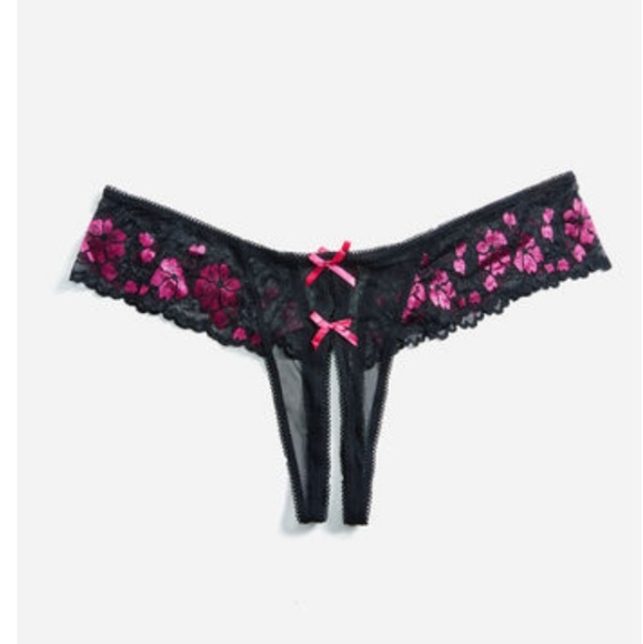 🆕️Crotchless Floral Thong- sz 1X🆕 - Picture 6 of 6